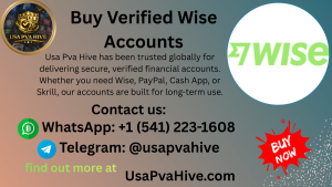 Buy Verified Wise Accounts